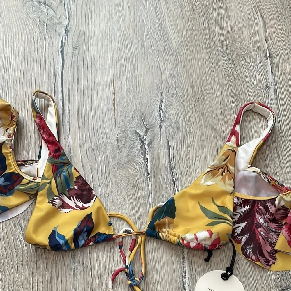 Tularosa Floral Bikini Top